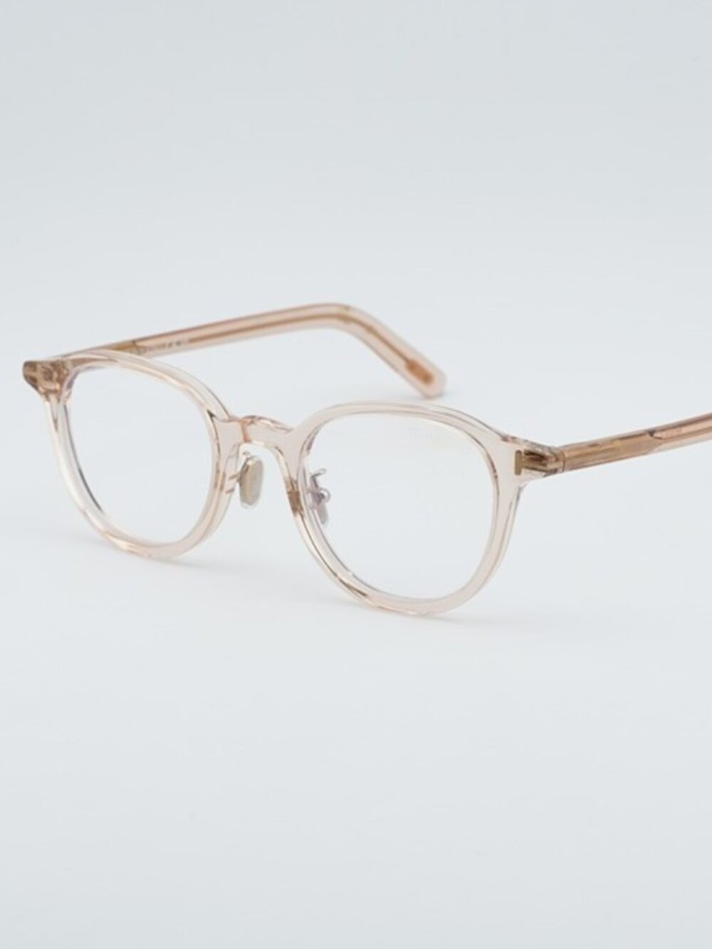 Tom Ford FT5857-D-B 072 Eyeglasses Brown 48mm Square Frame